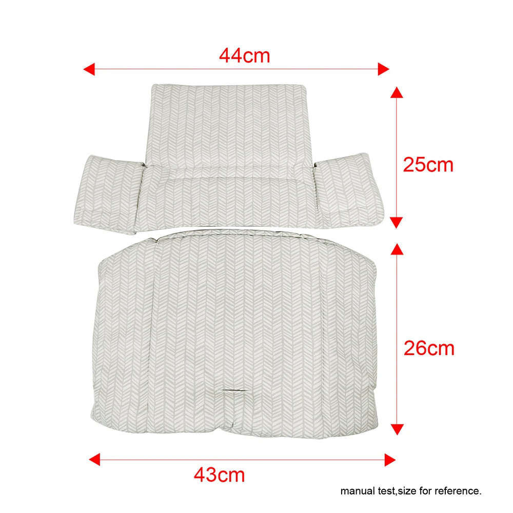 Baby Highchair Seat Cushion For Stokke Tripp Trapp Growth Stool Bebe Dinner Chair Replacement Accessories