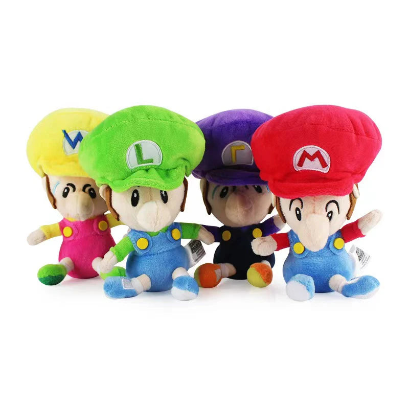 7 Styles Mario Bros Plush Toys Princess Peach Daisy Rosalina Luigi Doll Anime Figures Baby Cartoon Classic Game Gift